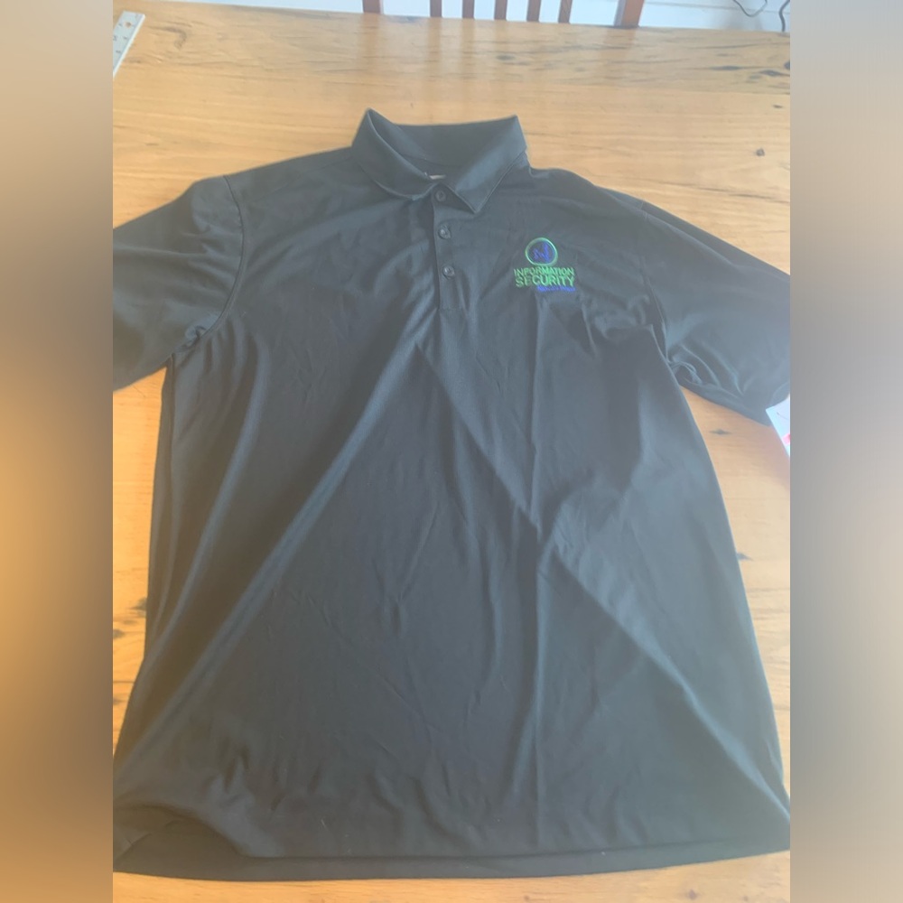 Nike Nuscale Power Polo Golf Shirt Black Men’s Large NWT